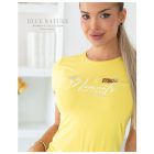 Blue Nature Betti felső rövid ujjú sárga