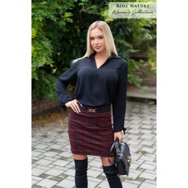 Blue Nature City szoknya kockás