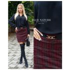 Blue Nature City szoknya kockás