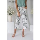 Blue Nature Nella nadrág khaki mintás