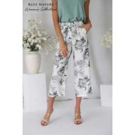 Blue Nature Nella nadrág khaki mintás