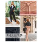 Blue Nature megkötős puntó nadrág fekete