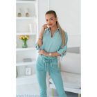 Blue Nature megkötős puntó nadrág zsálya