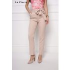 La Pierre Bing Barbie megkötős nadrág bézs