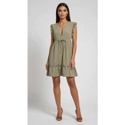 La Pierre Capri ruha khaki egyméretes
