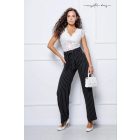 Mystic Day Amarilla egyenes szárú nadrág fekete