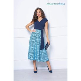 Mystic Day Athena ruha  kék mintás