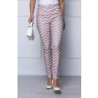 Mystic Day bézs mintás nadrág