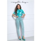 Mystic Day öves bengalin nadrág zöld