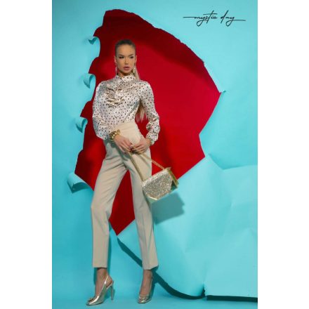 Mystic Day Fruzsina nadrág bézs