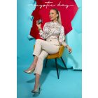 Mystic Day Fruzsina nadrág bézs