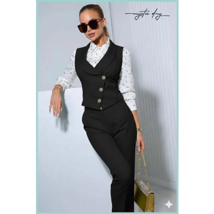 Mystic Day Fruzsina mellény fekete