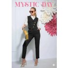 Mystic Day Fruzsina mellény fekete