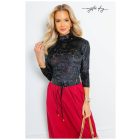 Mystic Day Gabika felső csillogó mintás