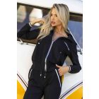 Mystic Day zippes jogging fekete