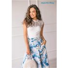 Mystic Day Milano ujjatlan felső ekrü