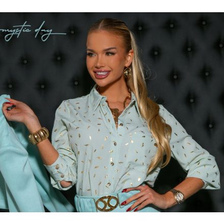 Mystic Day Míra ing blúz menta