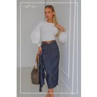 Mystic Day raglán buggyos ujjú felső ekrü