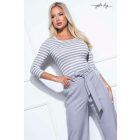 Mystic Day Rimini bő szárú nadrág szürke