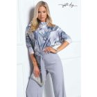 Mystic Day Rimini bő szárú nadrág szürke