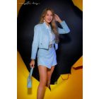 Mystic Day Samanta kabátka világoskék