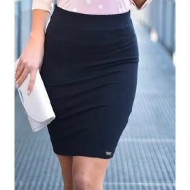 Mystic Day gumis derekú szoknya fekete