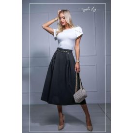 Mystic Day midi szoknya fekete