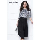 Mystic Day midi szoknya fekete