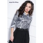 Mystic Day midi szoknya fekete