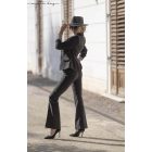 Mystic Day Tiara trapéz nadrág fekete