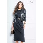 Mystic Day Zoja bőrdzseki fekete