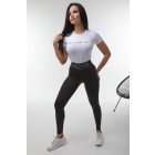 Gumis derekú Zana macskanadrág fekete